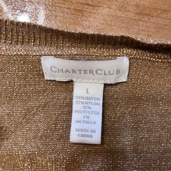 Gold Glitter Sweater - Picture 5 of 5